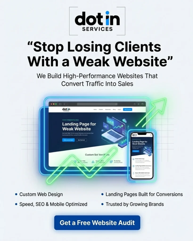 Dot in services about us